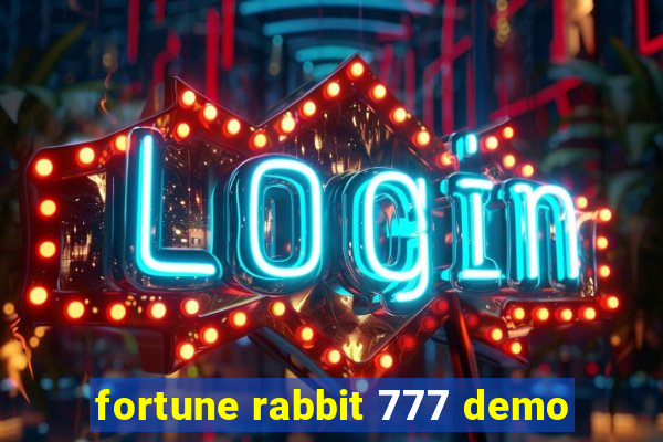 fortune rabbit 777 demo